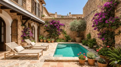 Small pool mallorca