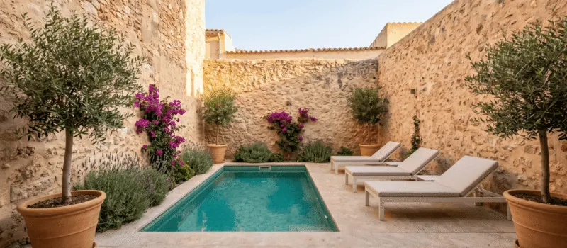 Vender una casa con piscina en Mallorca: lo que encontrará la inspección del comprador
